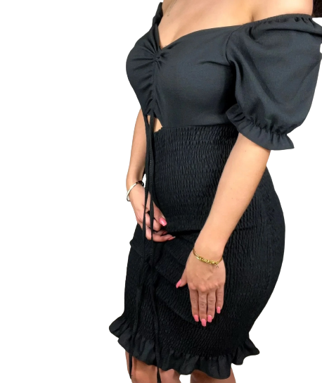 Short cute black