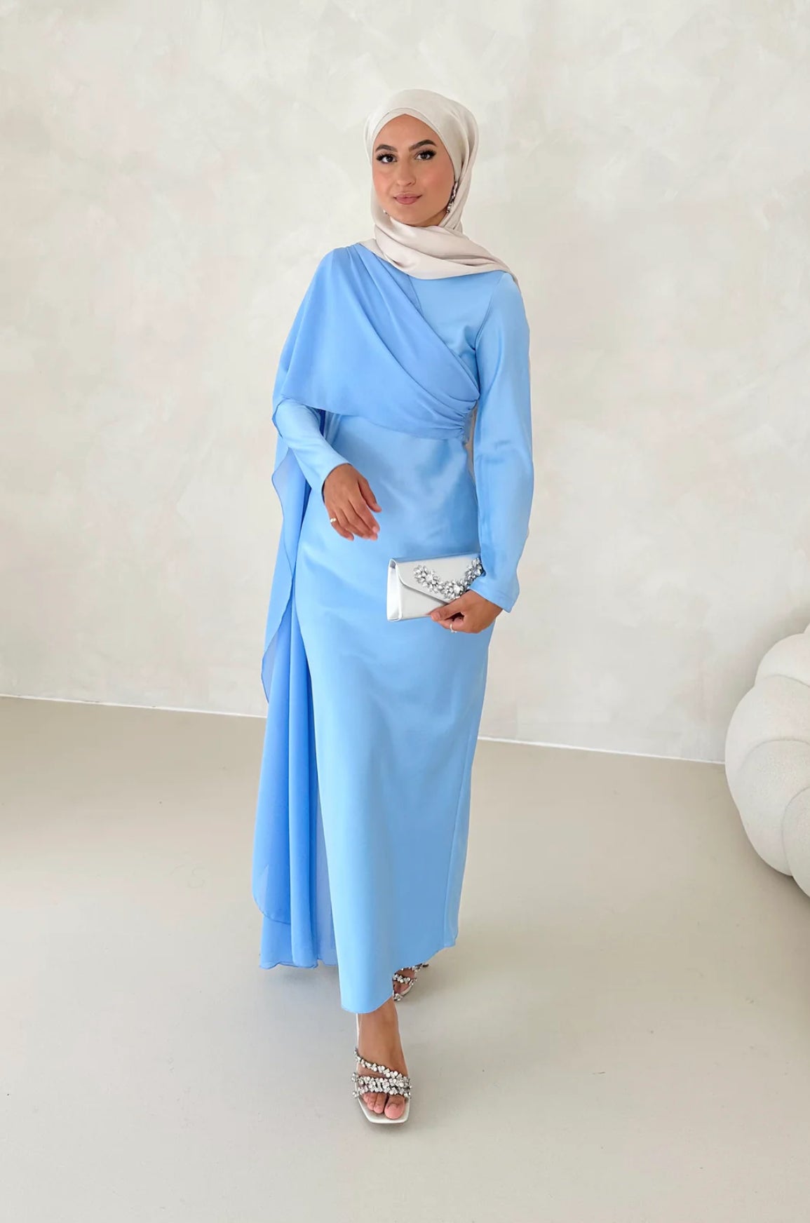 Jey abaya blue