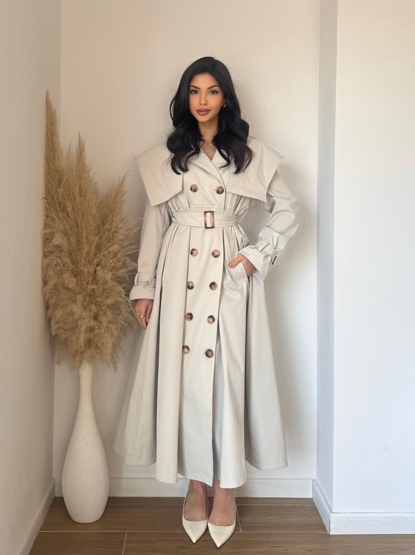 Lola trenchcoat long