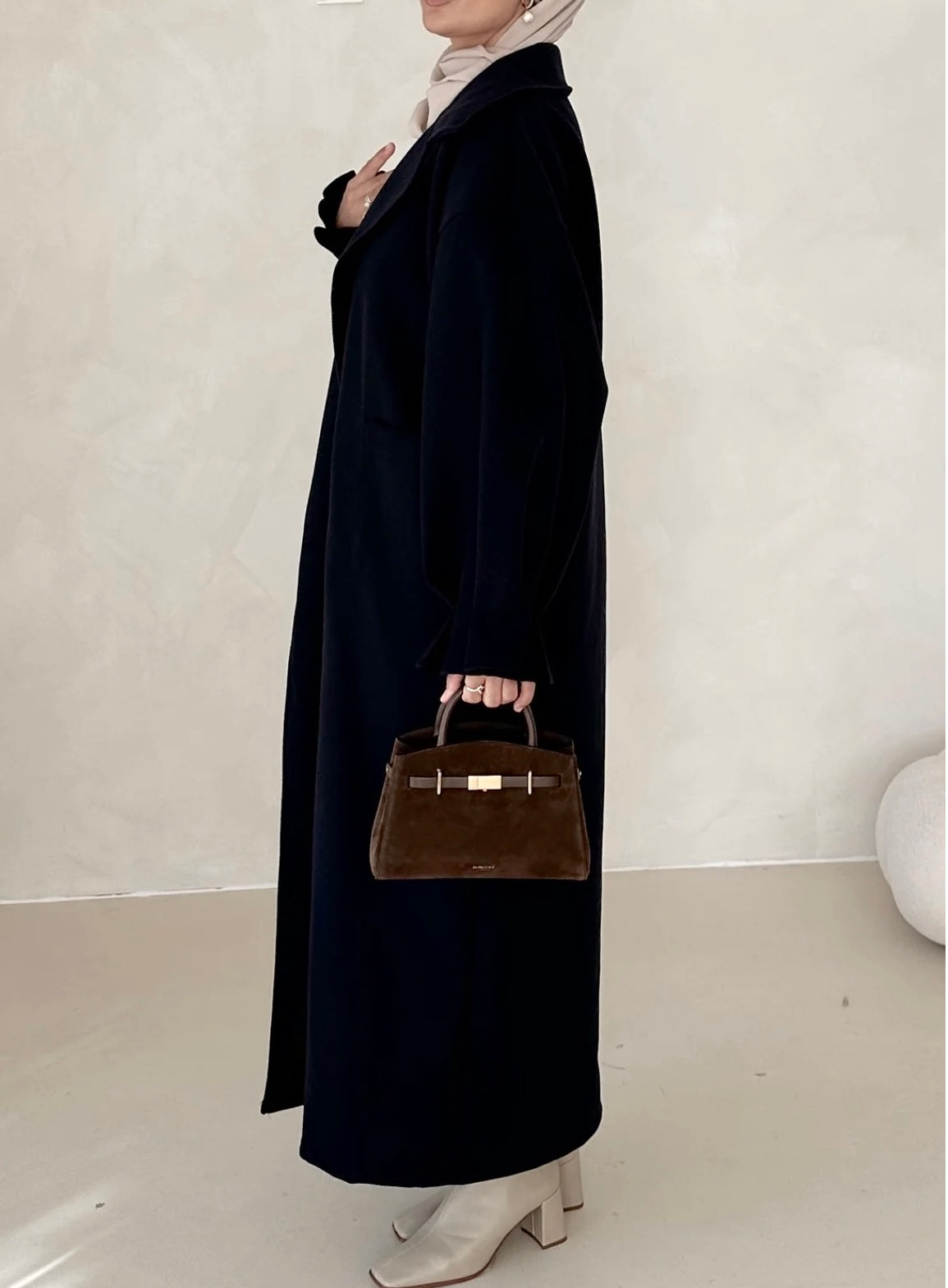 Nira coat Black
