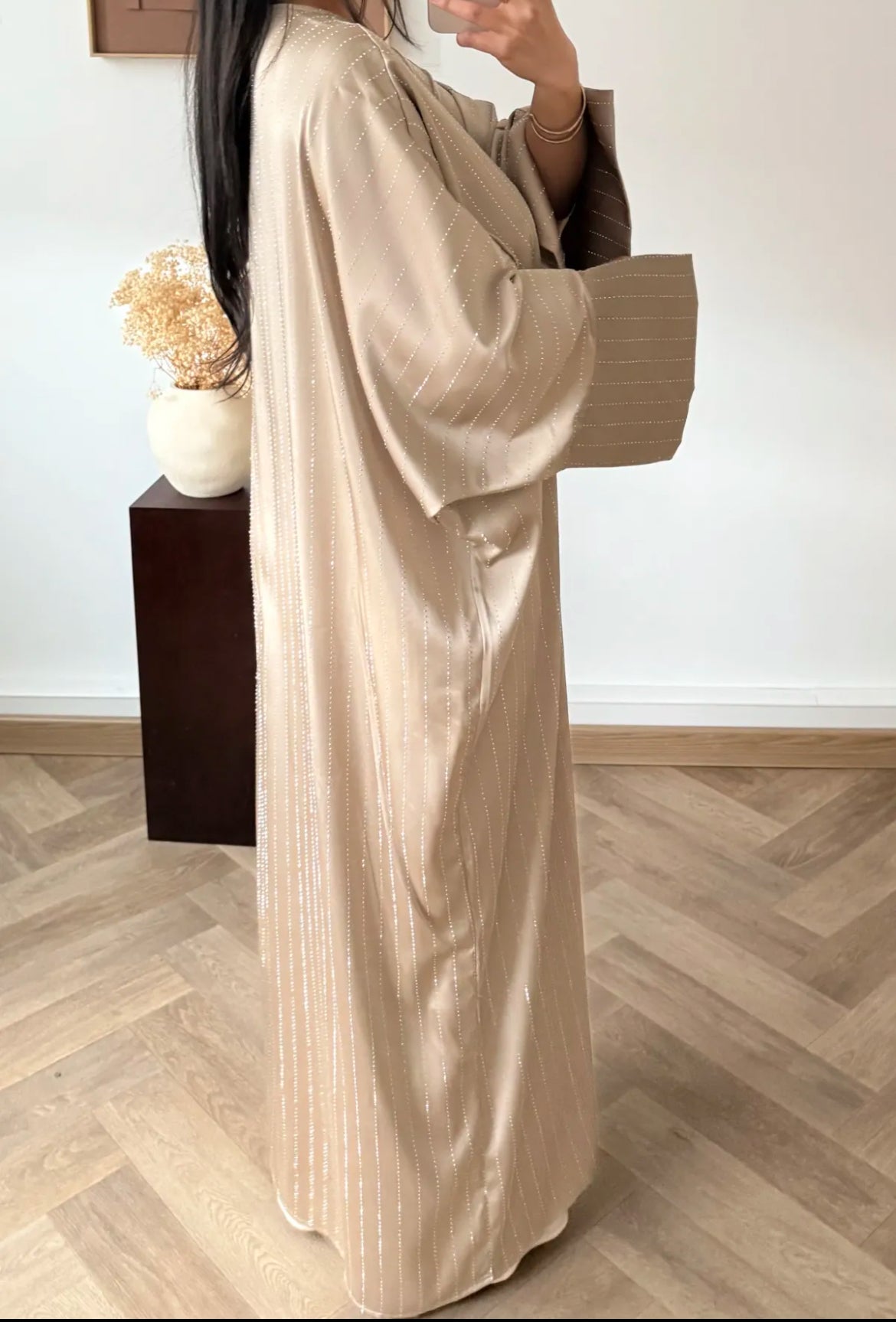 Célice kimono taupe