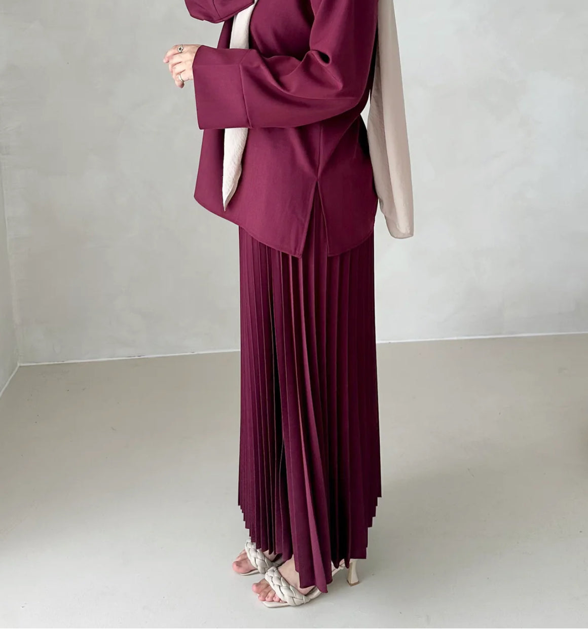 Asma skirt red