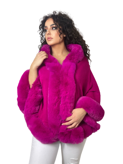 Poncho Pink — onesize