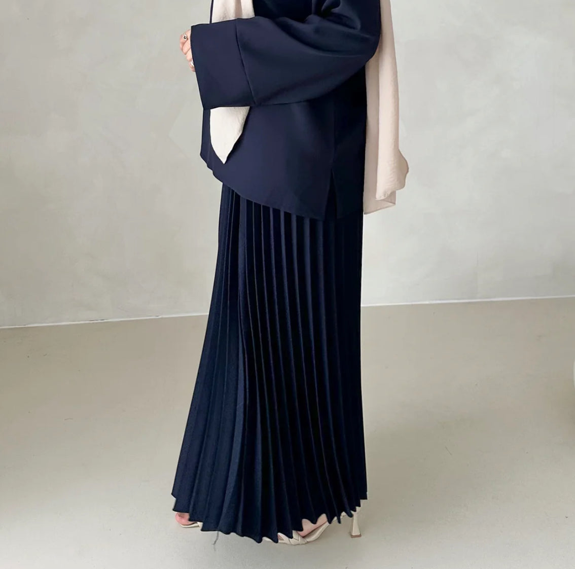 Asma skirt navy blue