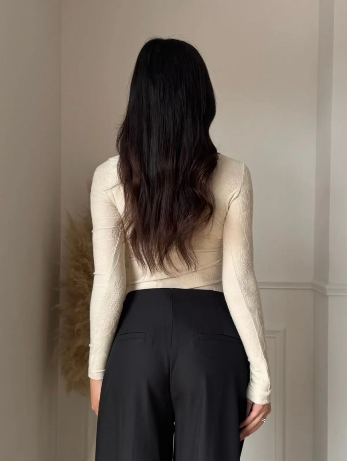 Luna top crème