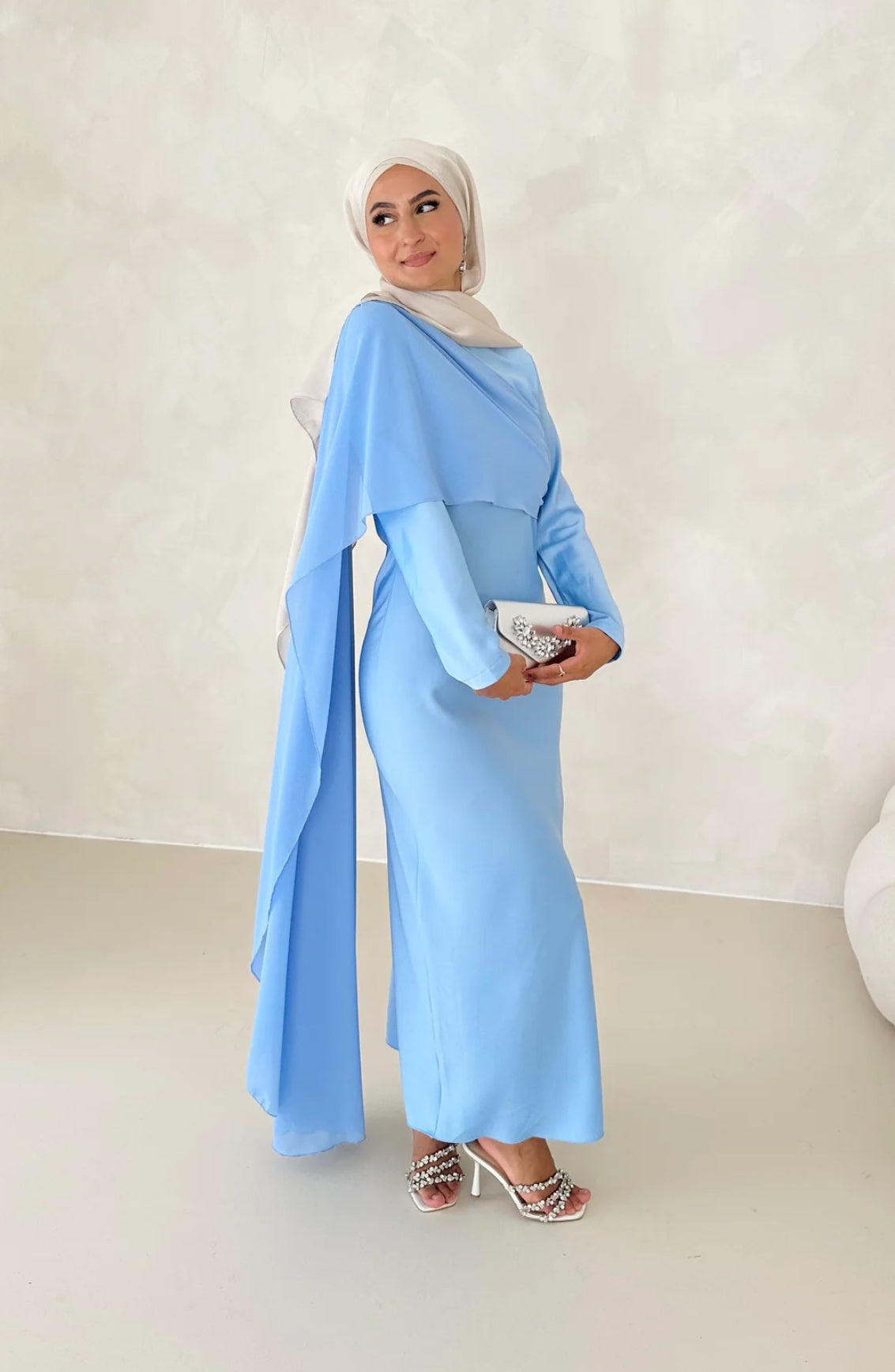 Jey abaya blue