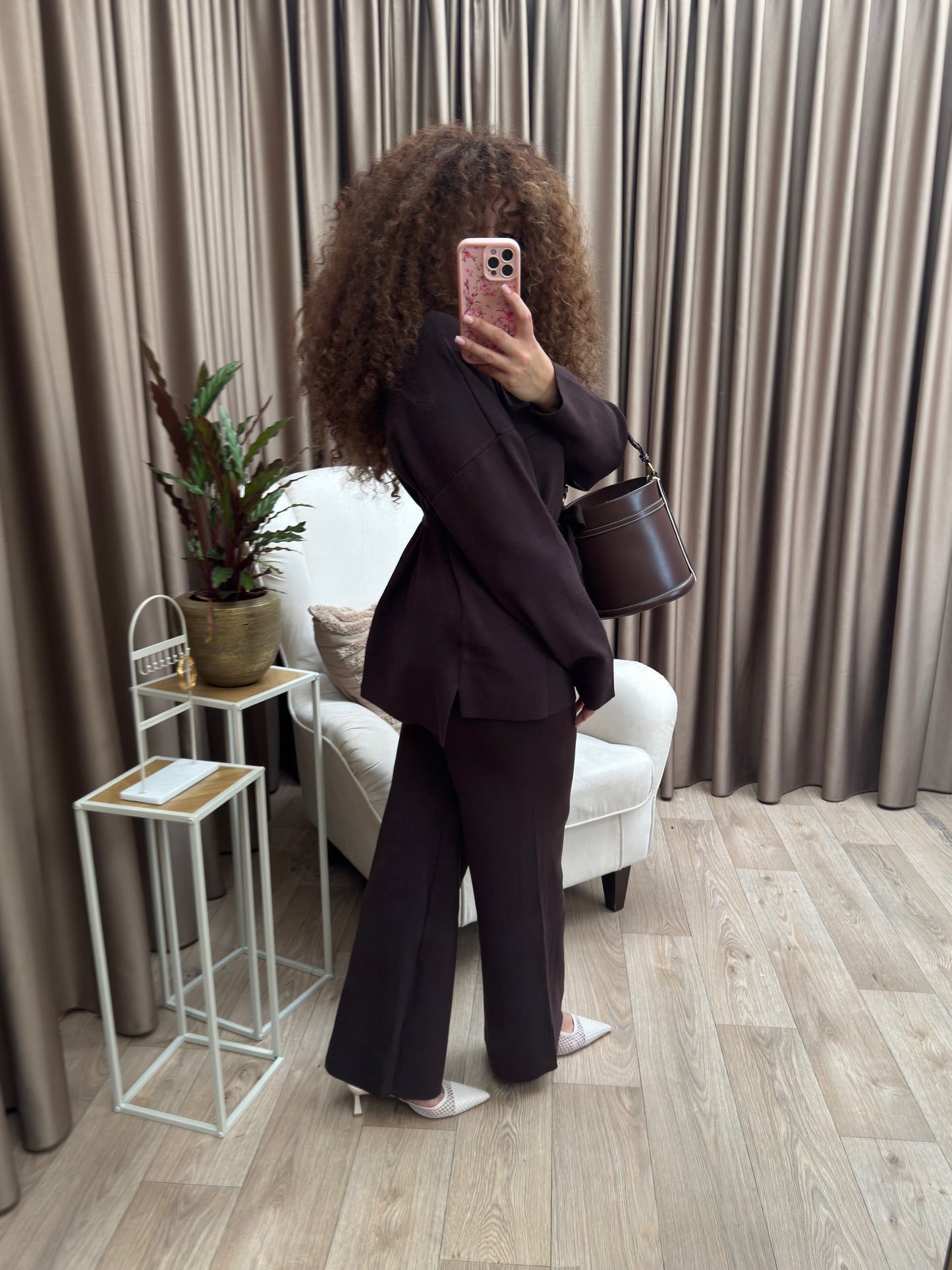 Serama brown loungeset