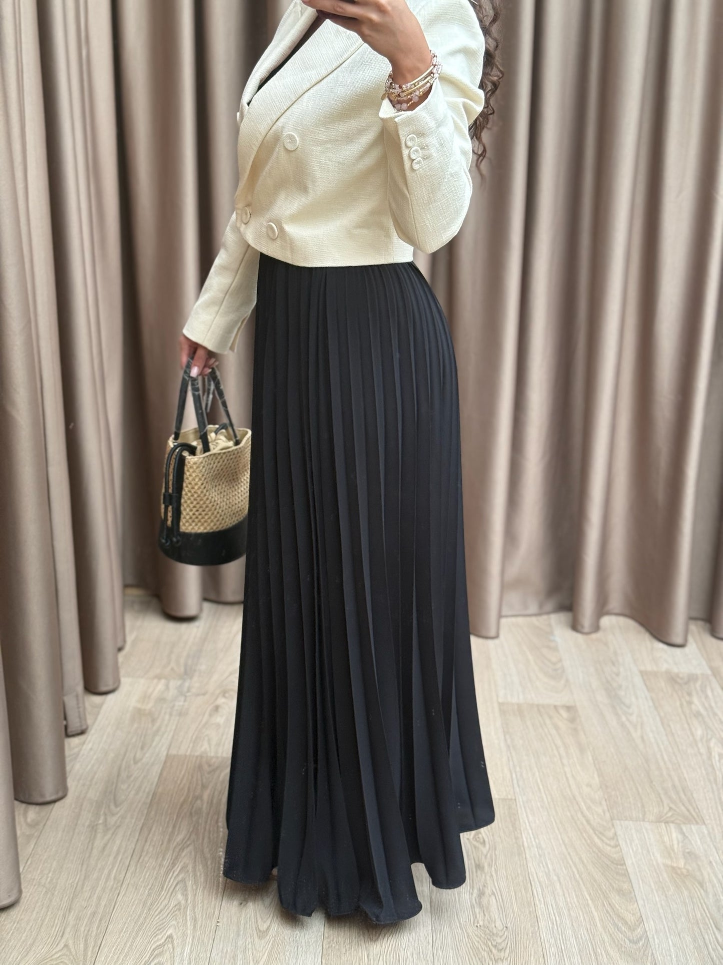Asma skirt Black