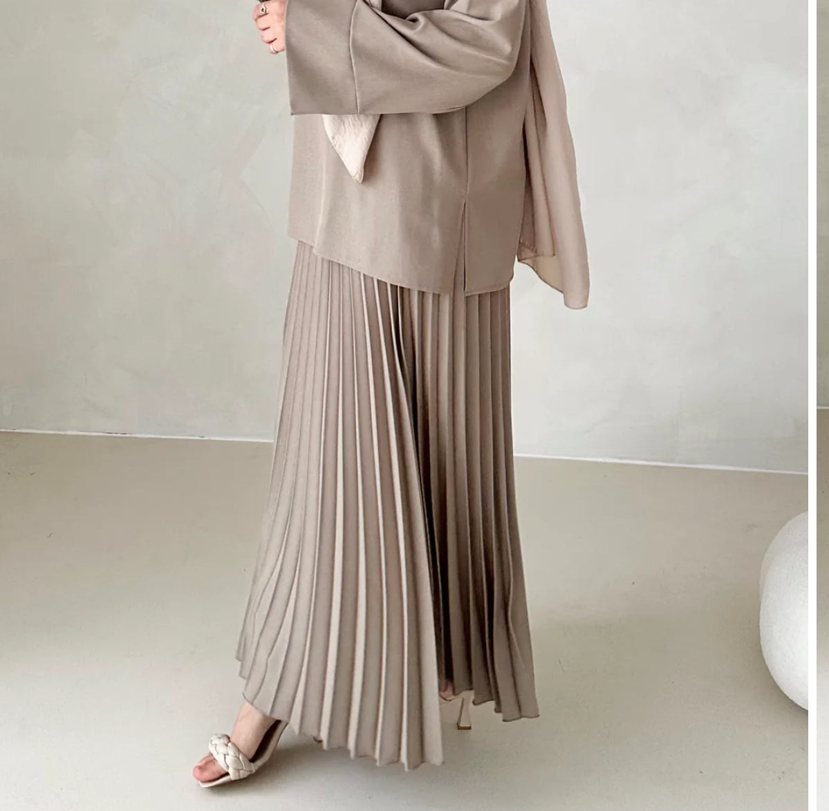 Asma skirt cappuccino