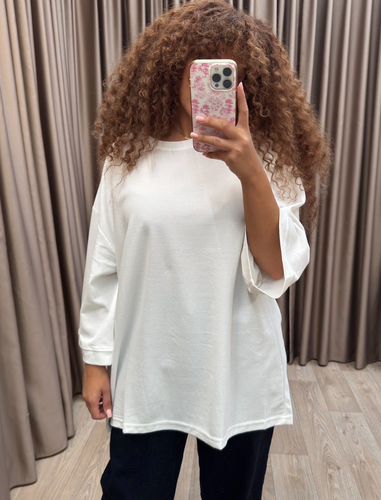 Lula top white