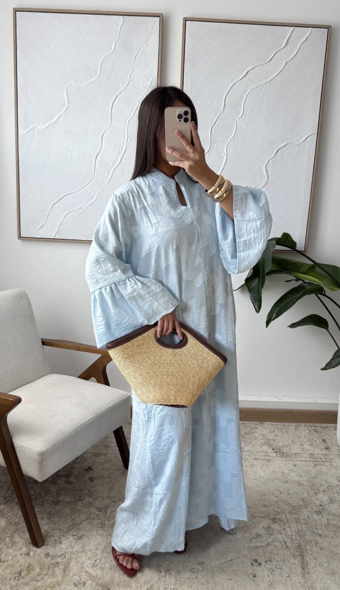 Xanne sky blue