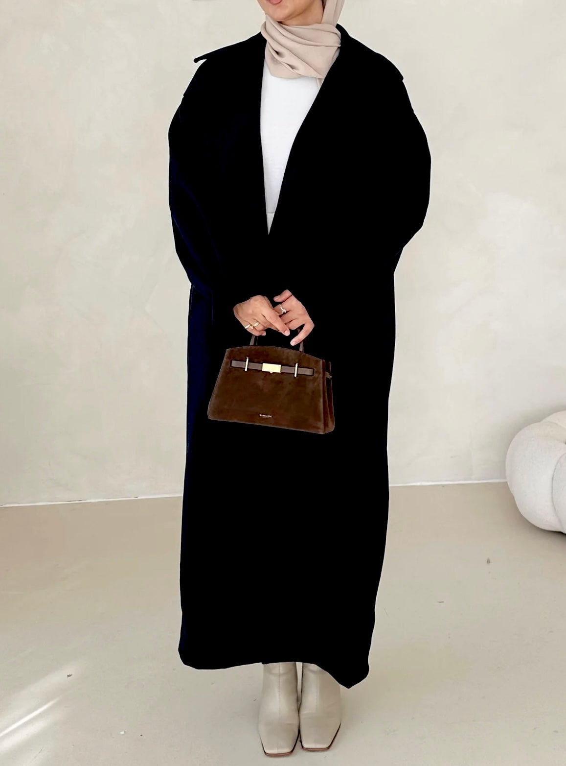 Nira coat Black