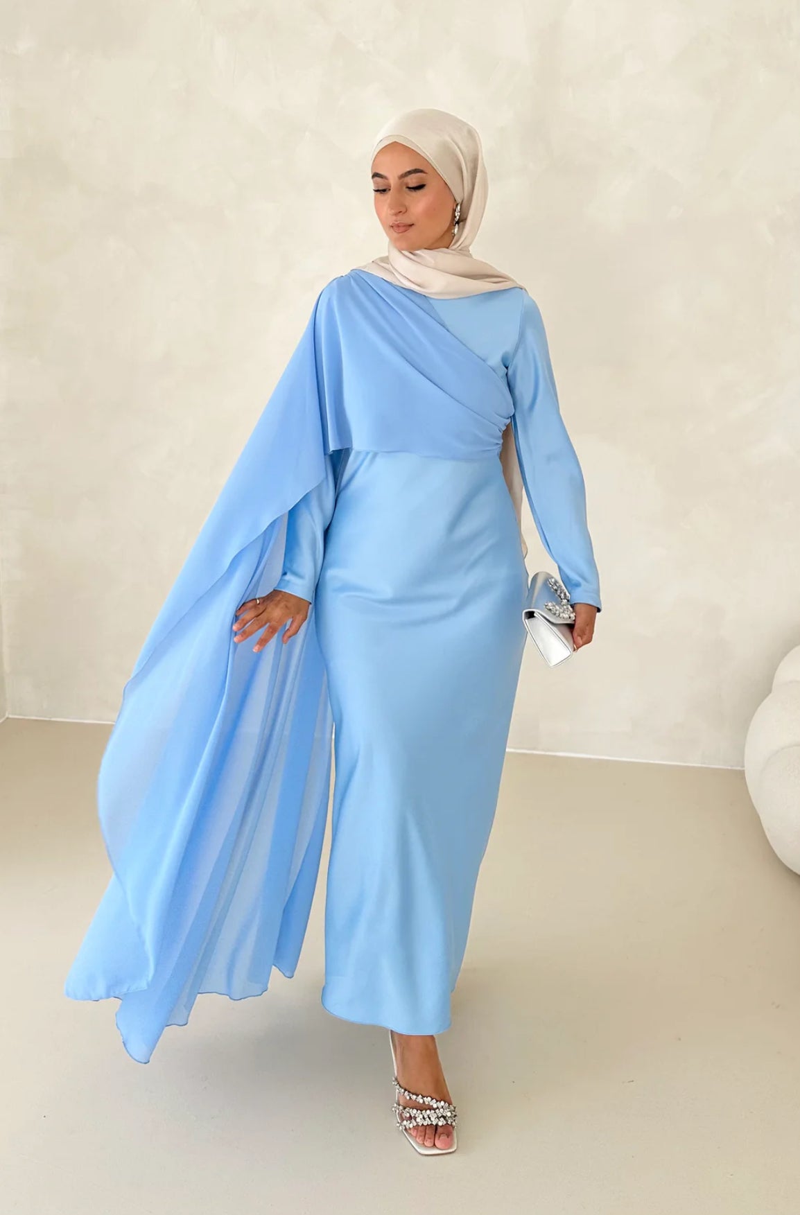 Jey abaya blue