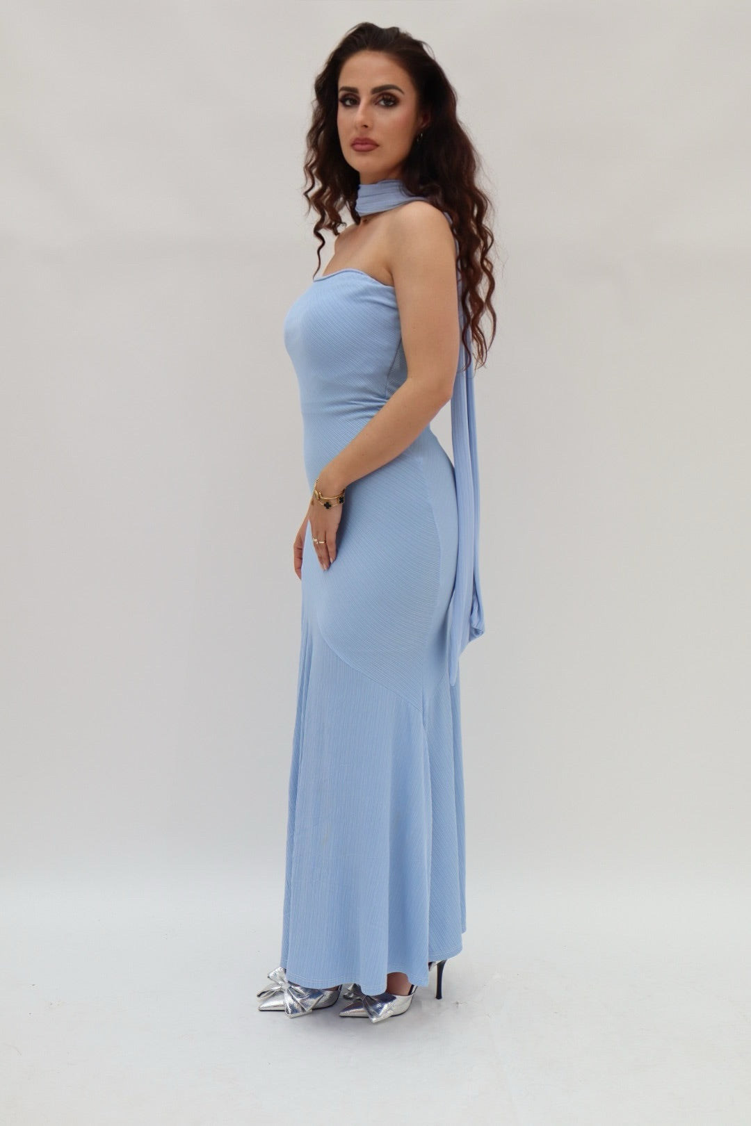 Lidea dress blue