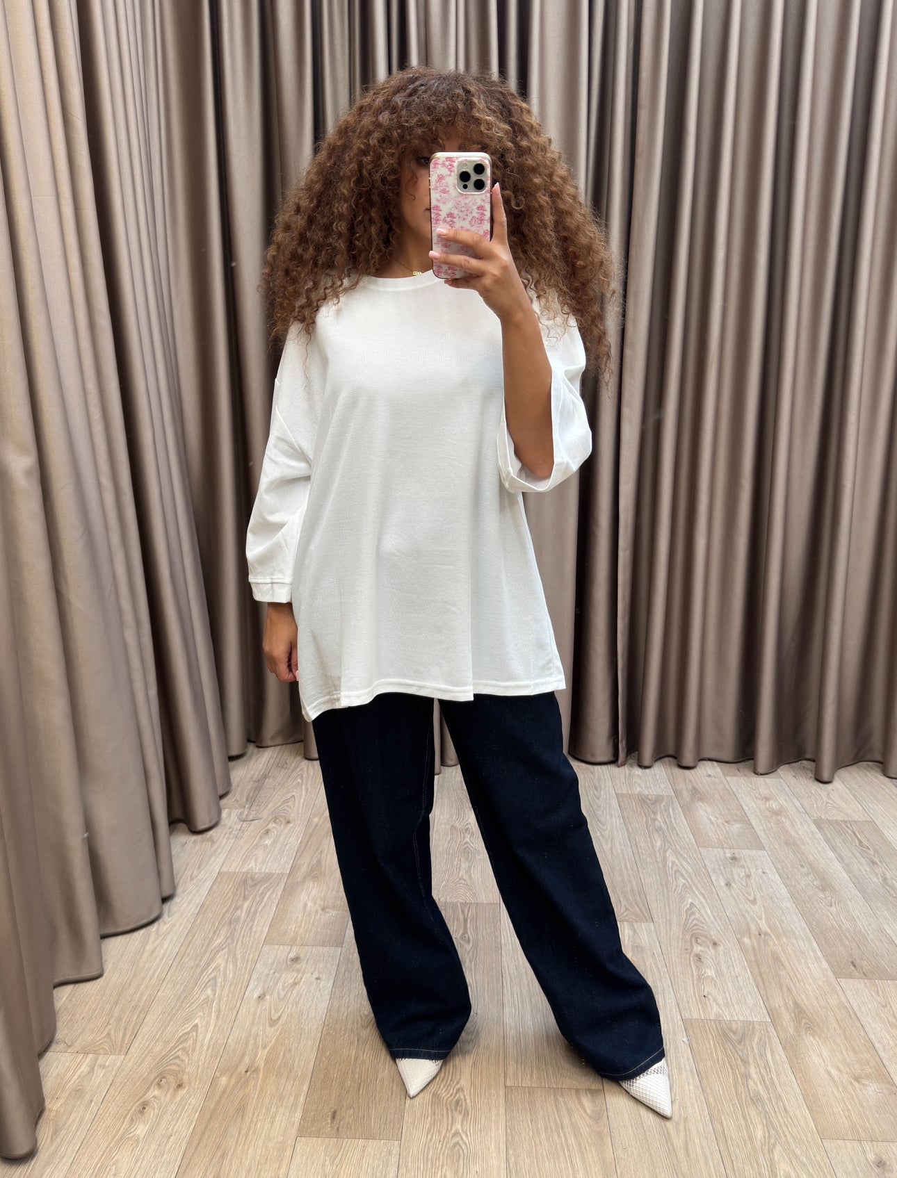 Lula top white