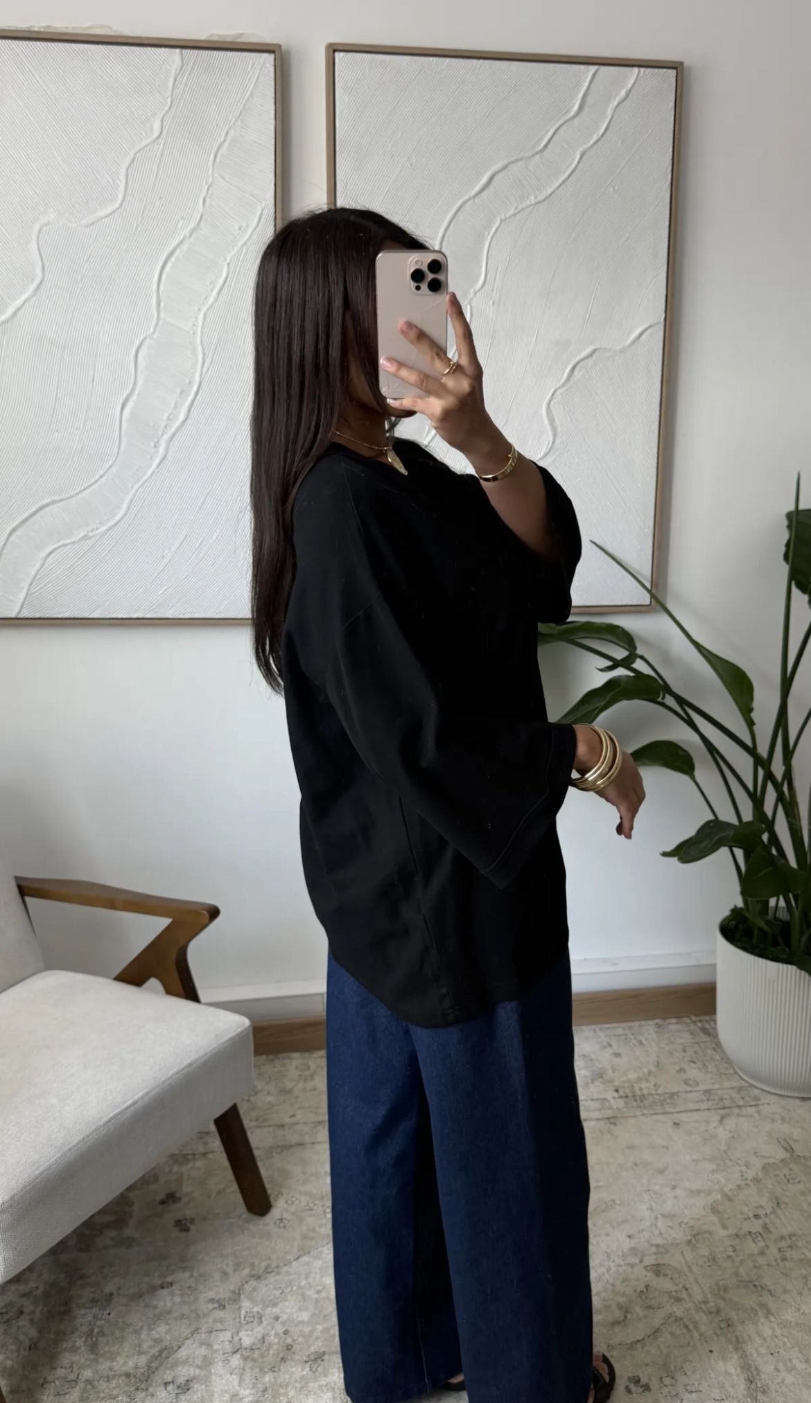Lukana t-shirt Black