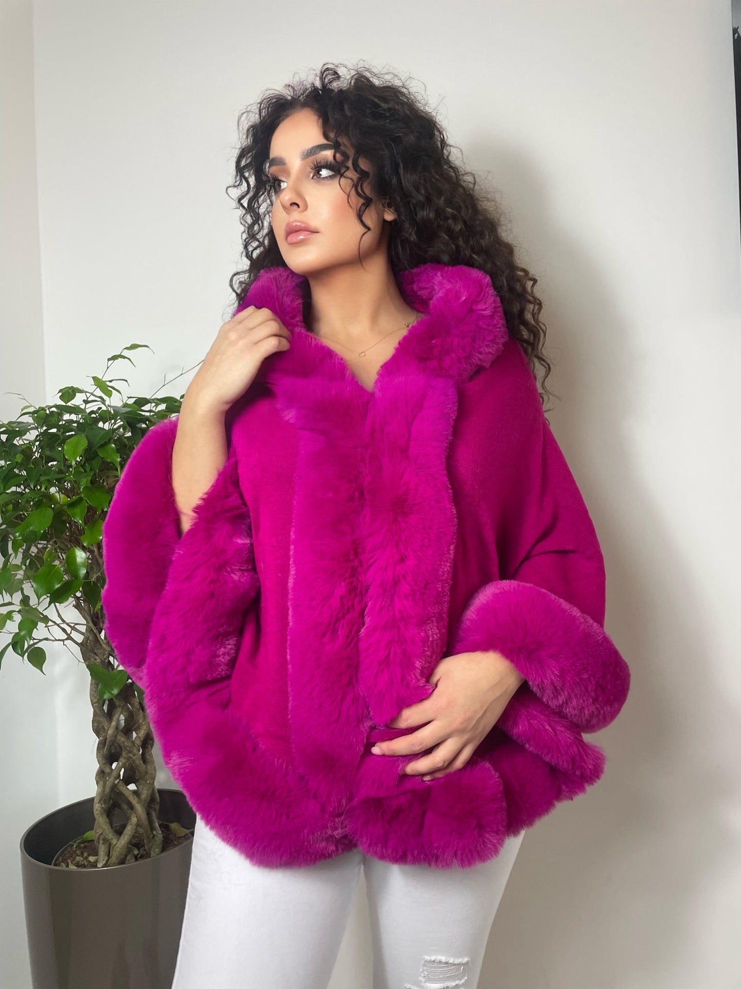Poncho Pink — onesize
