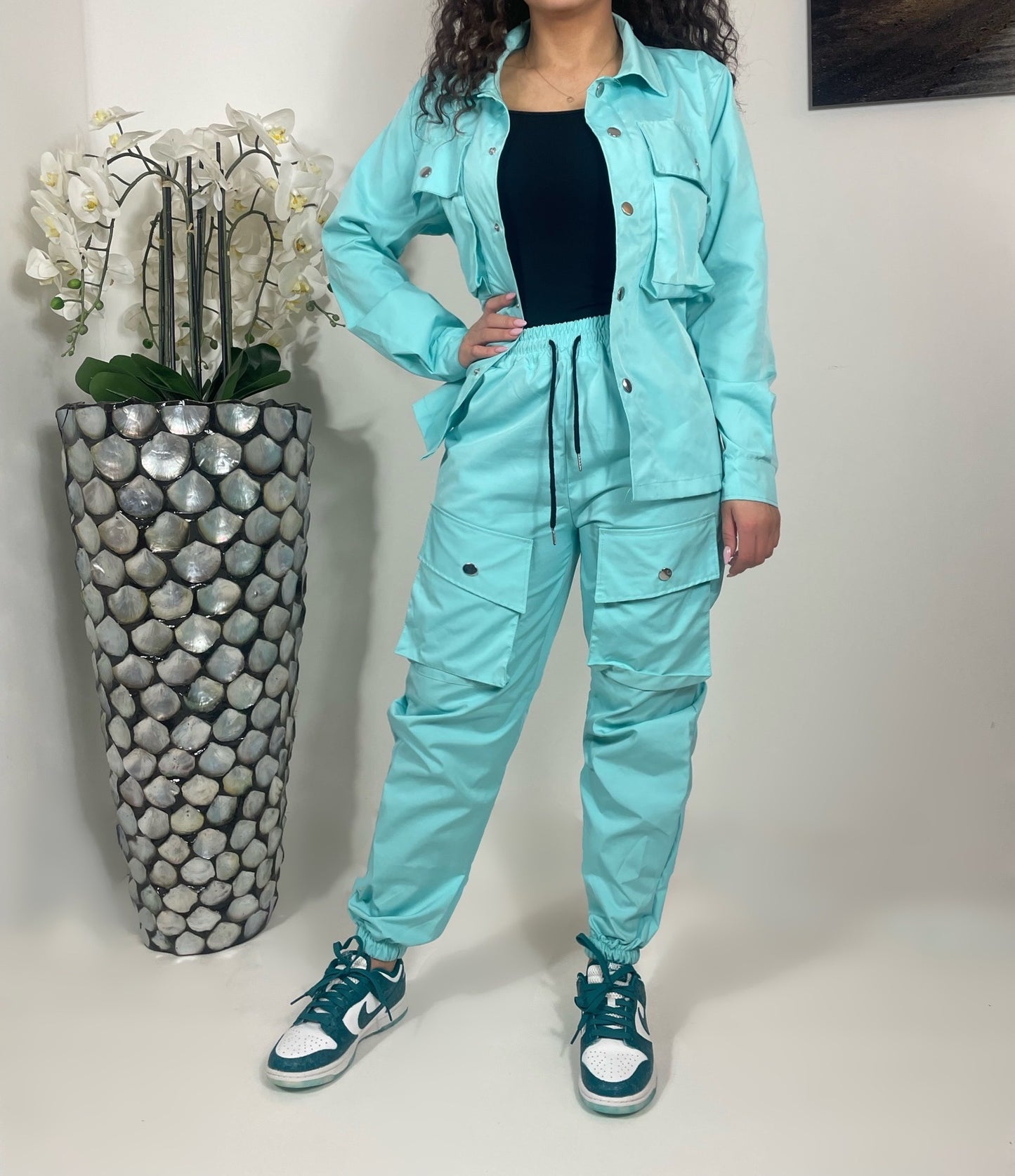 Coachella/Cargo Lounge outfit Blue
