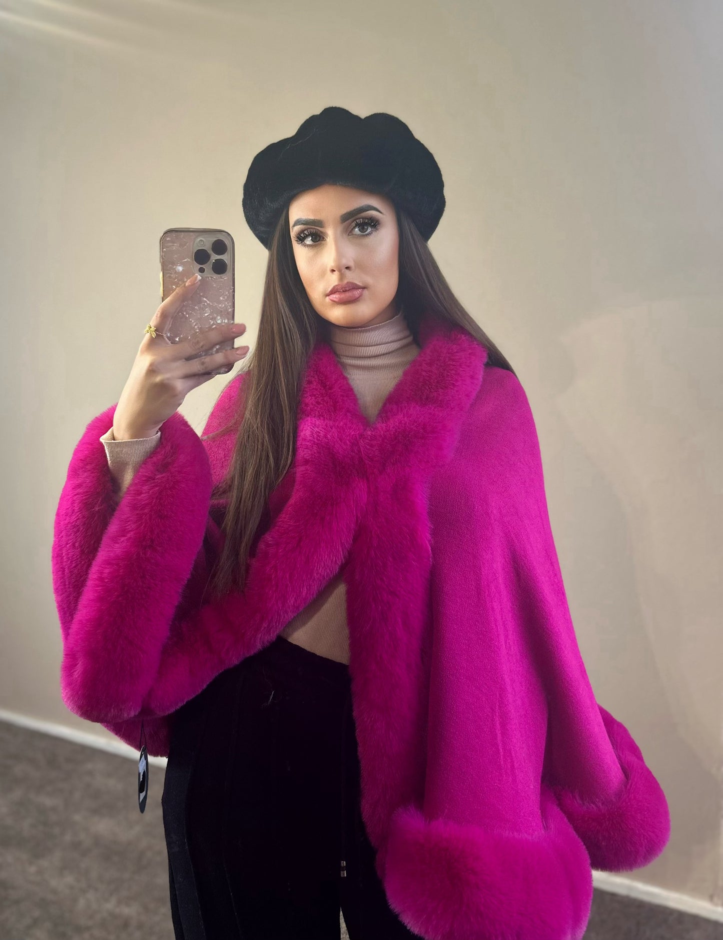 Poncho Pink — onesize