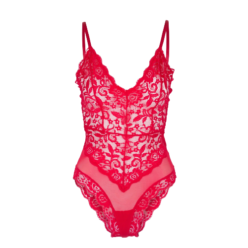 Lace red