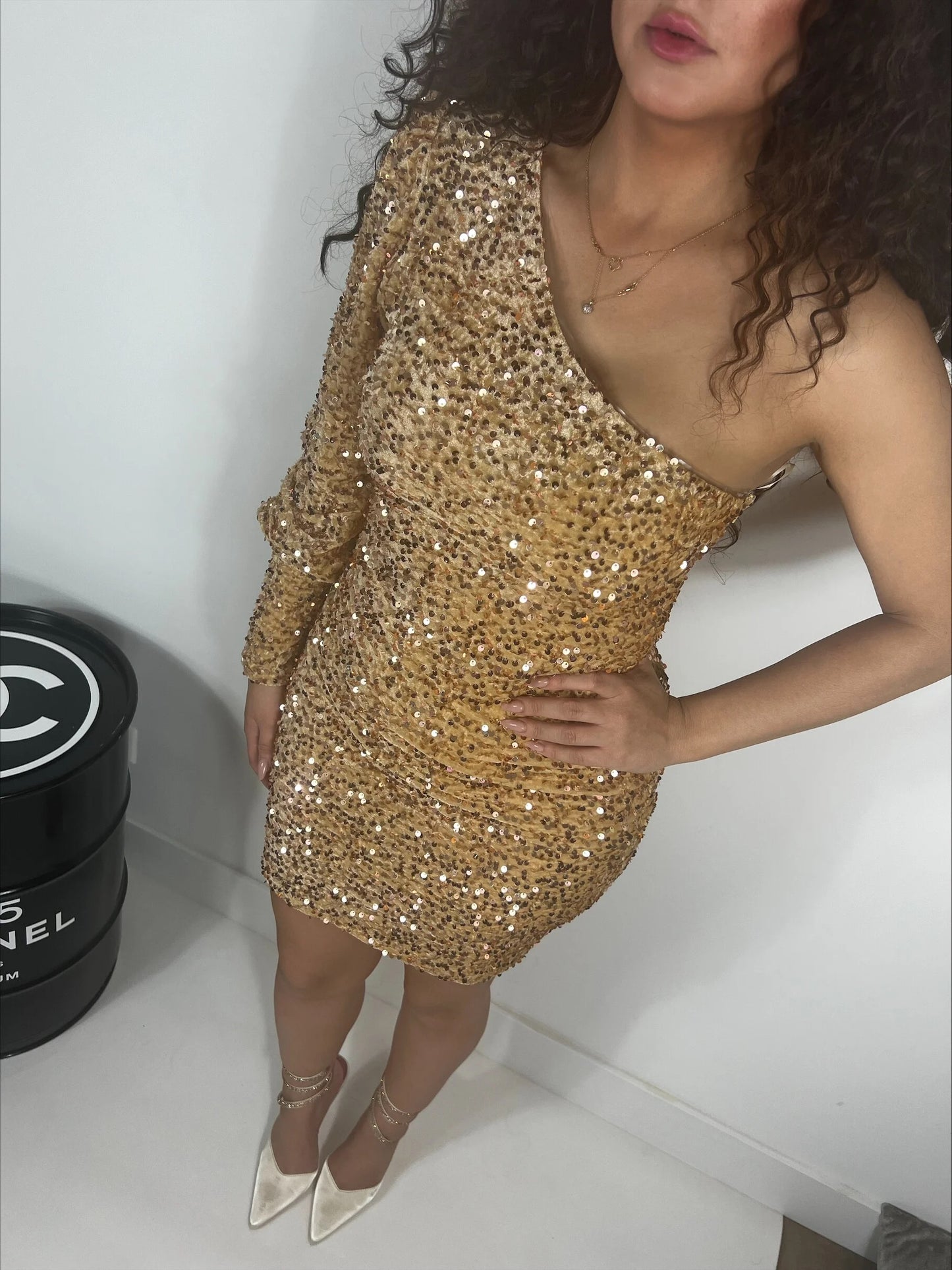 Rav gold dress