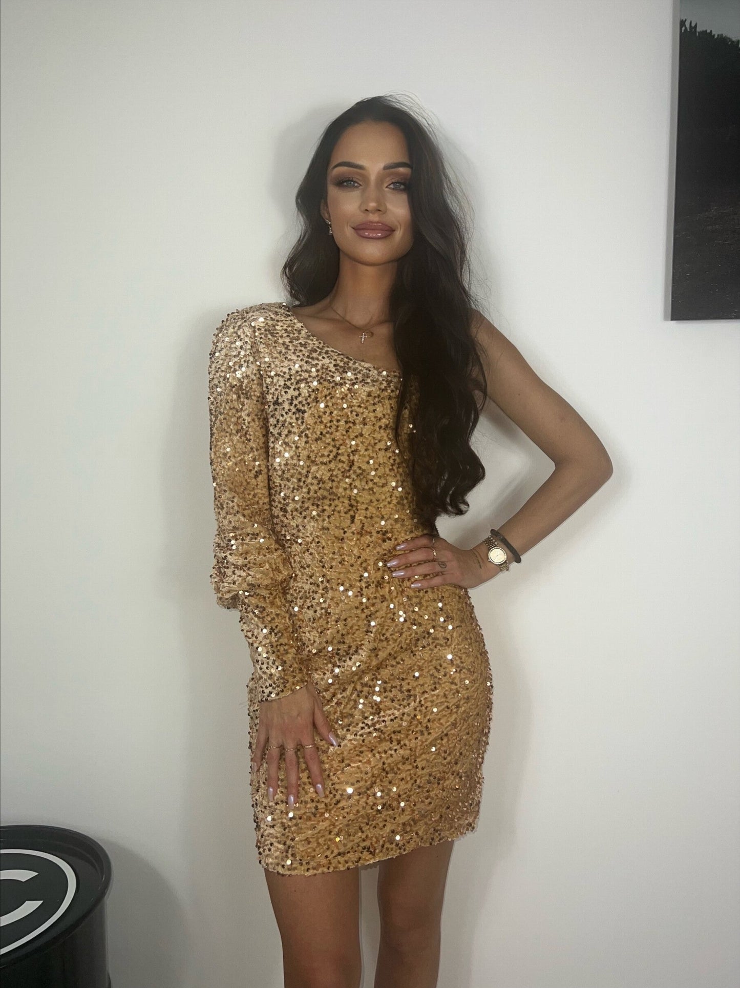 Rav gold dress