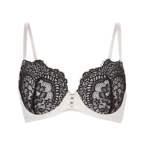 powder black bra
