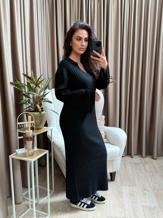 Nimi maxi dress black