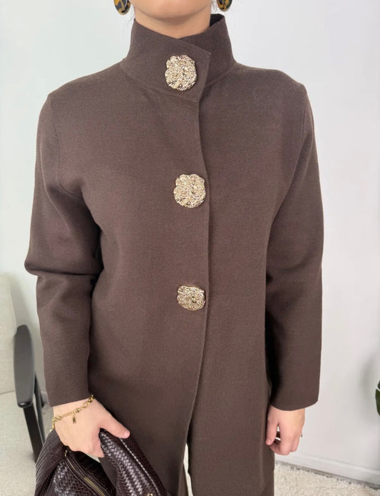 Yara coat Brown