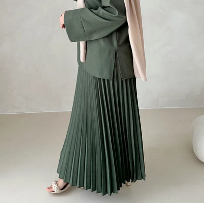 Asma skirt olive green