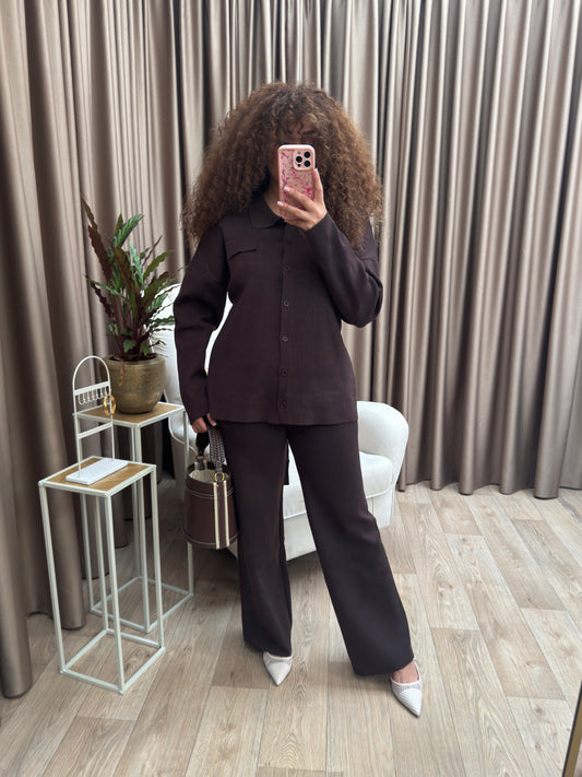 Serama brown loungeset