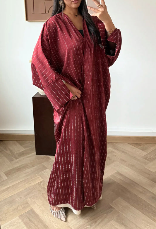 Célice kimono bordeaux