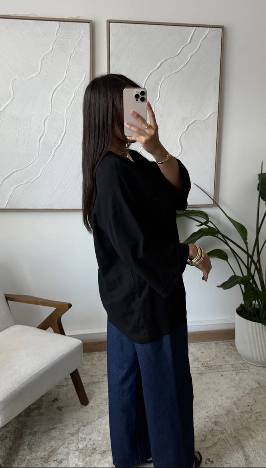 Luna shirt black