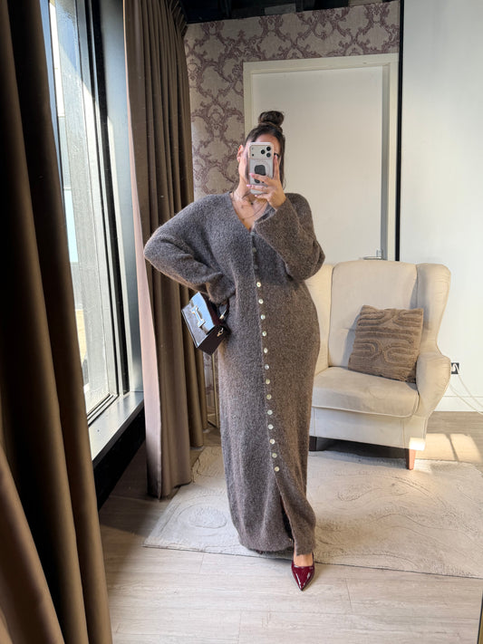 Luna lange jurk oversized