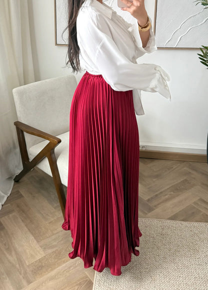 Asma skirt red