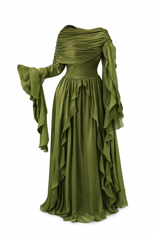 Farah dress kaki