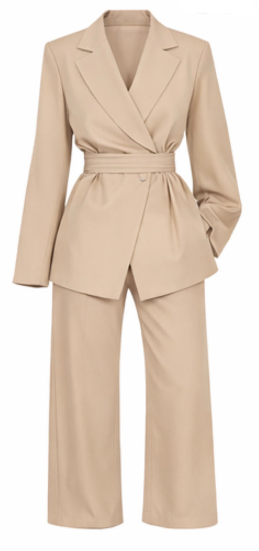 Dona 2-delige set, one size, taupe