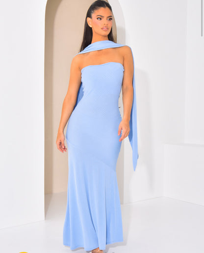 Lidea dress blue