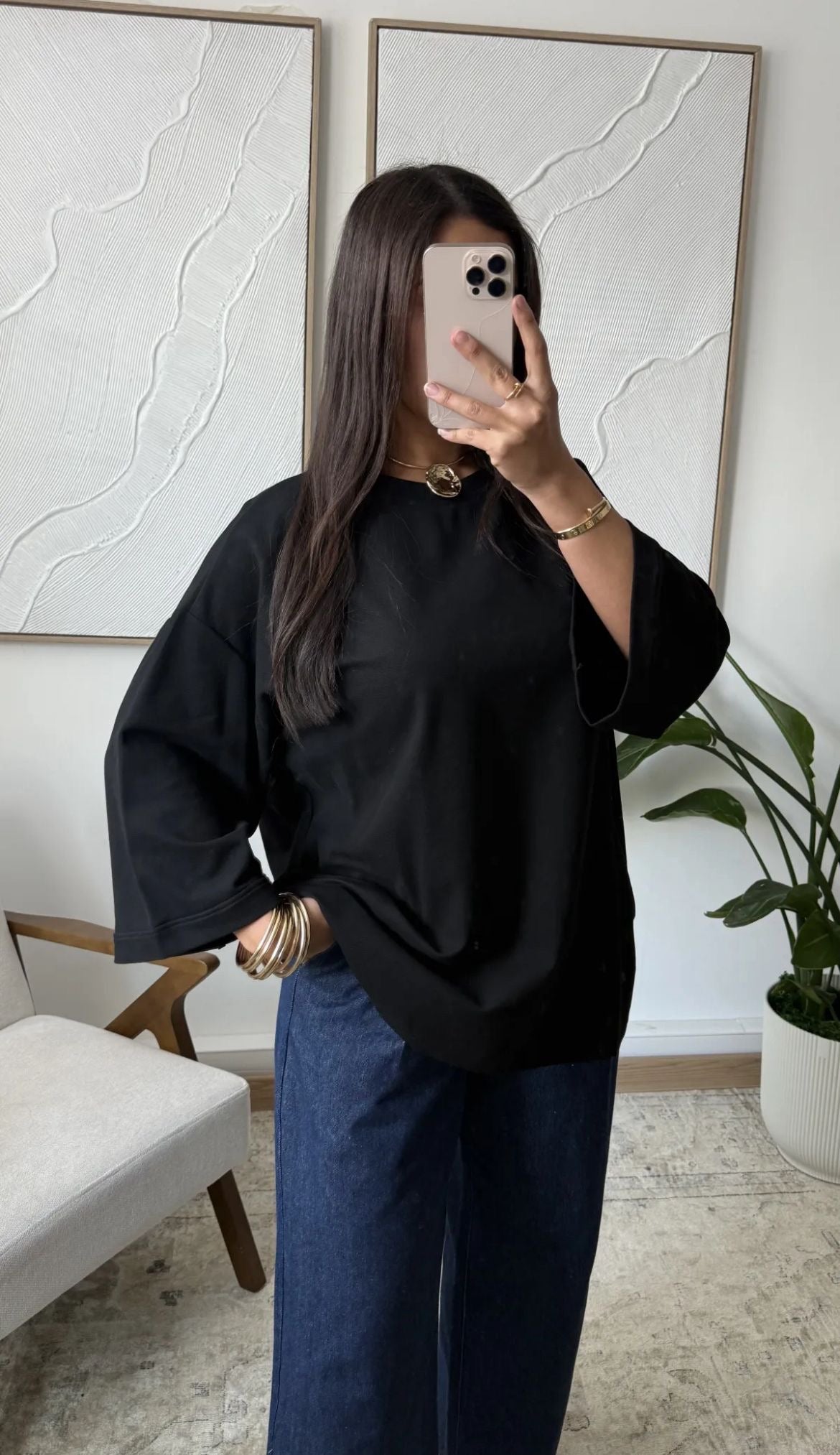 Lukana t-shirt Black