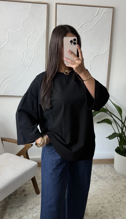 Lukana t-shirt Black