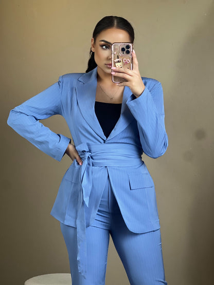 Bibi two-piece set blue