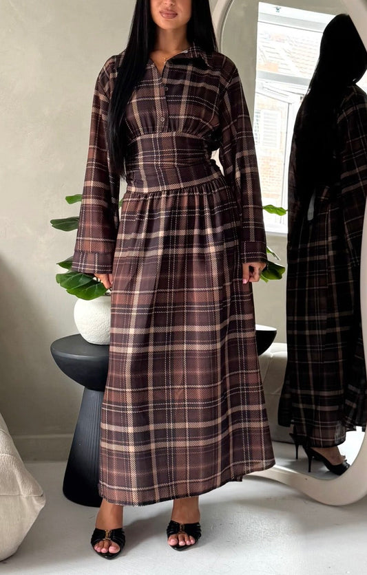 Lowie dress Brown