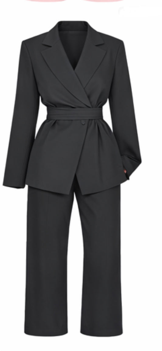 Dona Black 2-delige set, one size