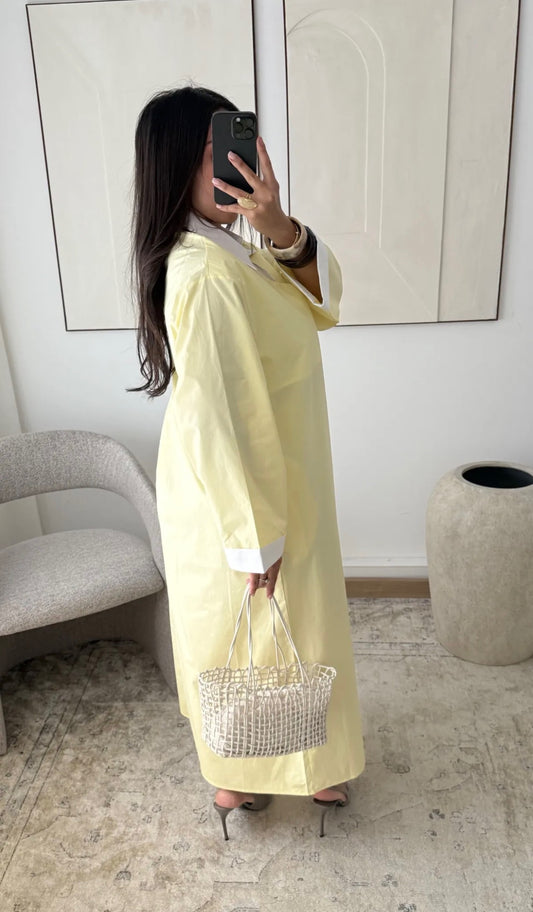 Malika blouse - butter yellow
