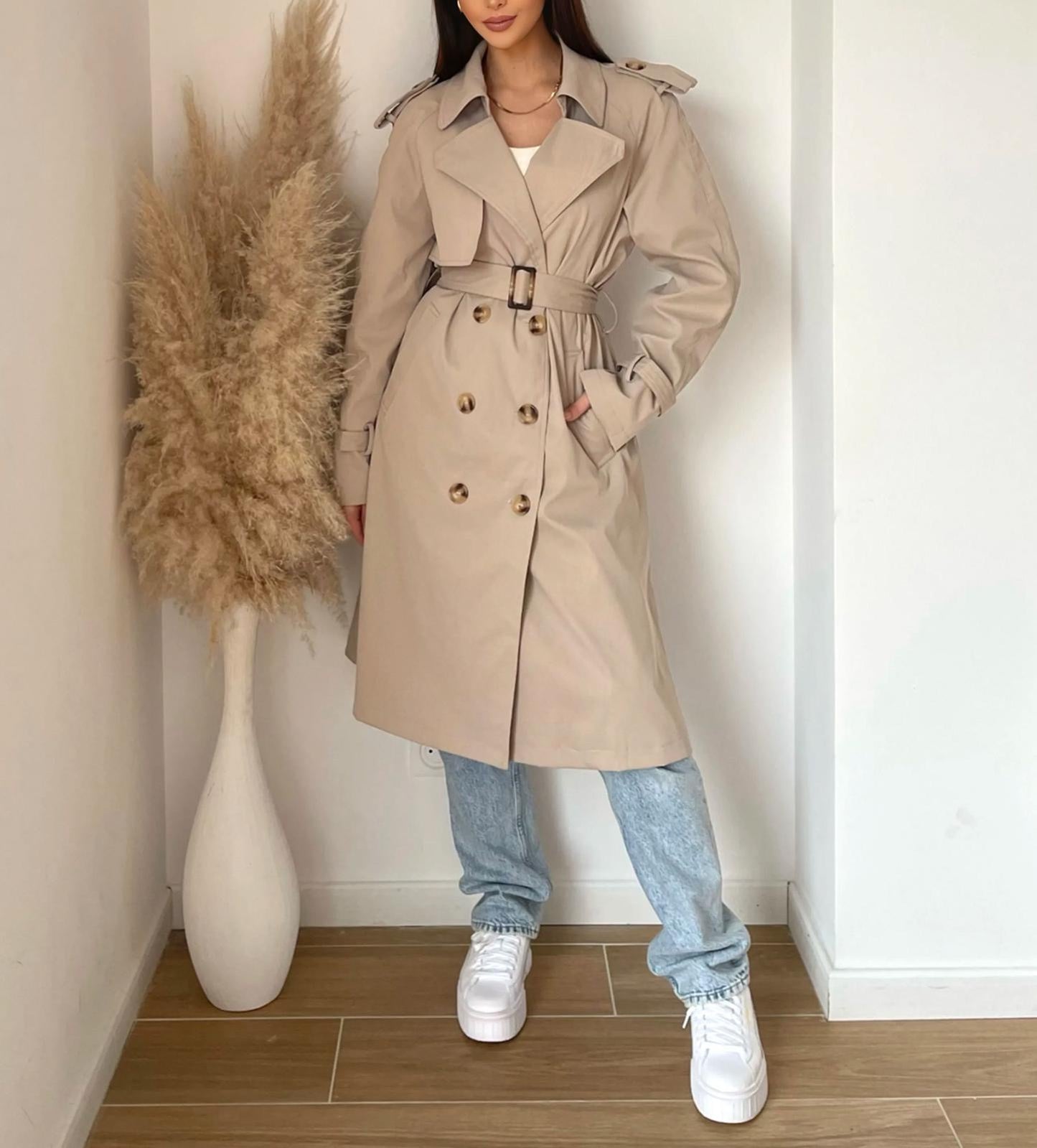 Adora midi beige