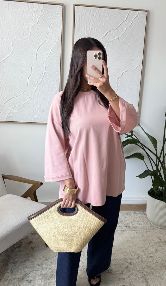 Luna shirt pink