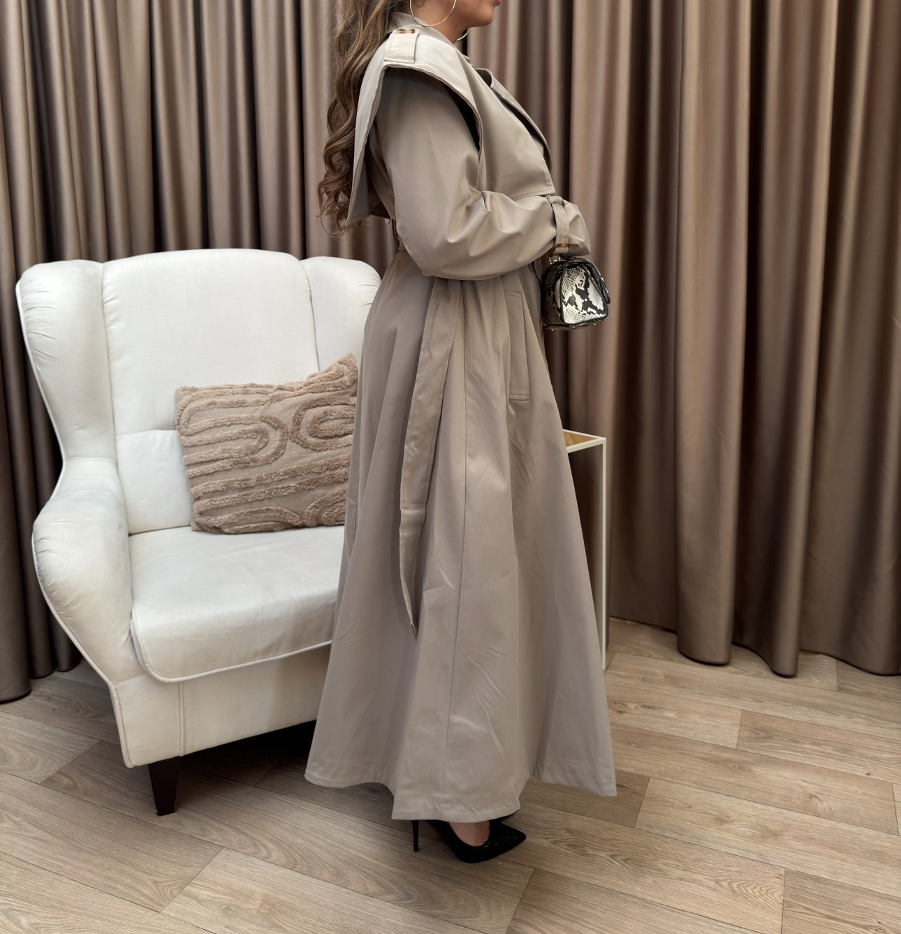 Lola trenchcoat long