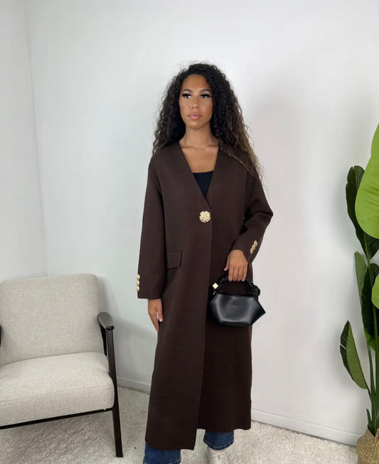 Robijn coat Brown