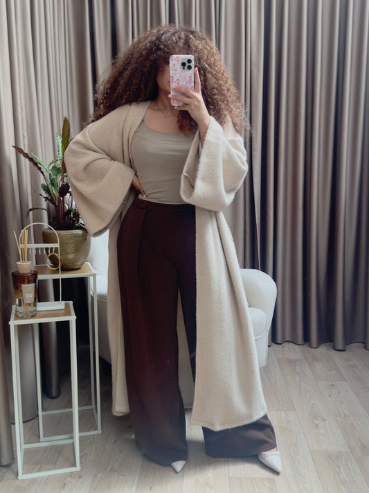 Merve coat crème