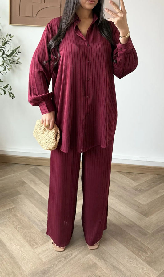Mulvari bordeaux set